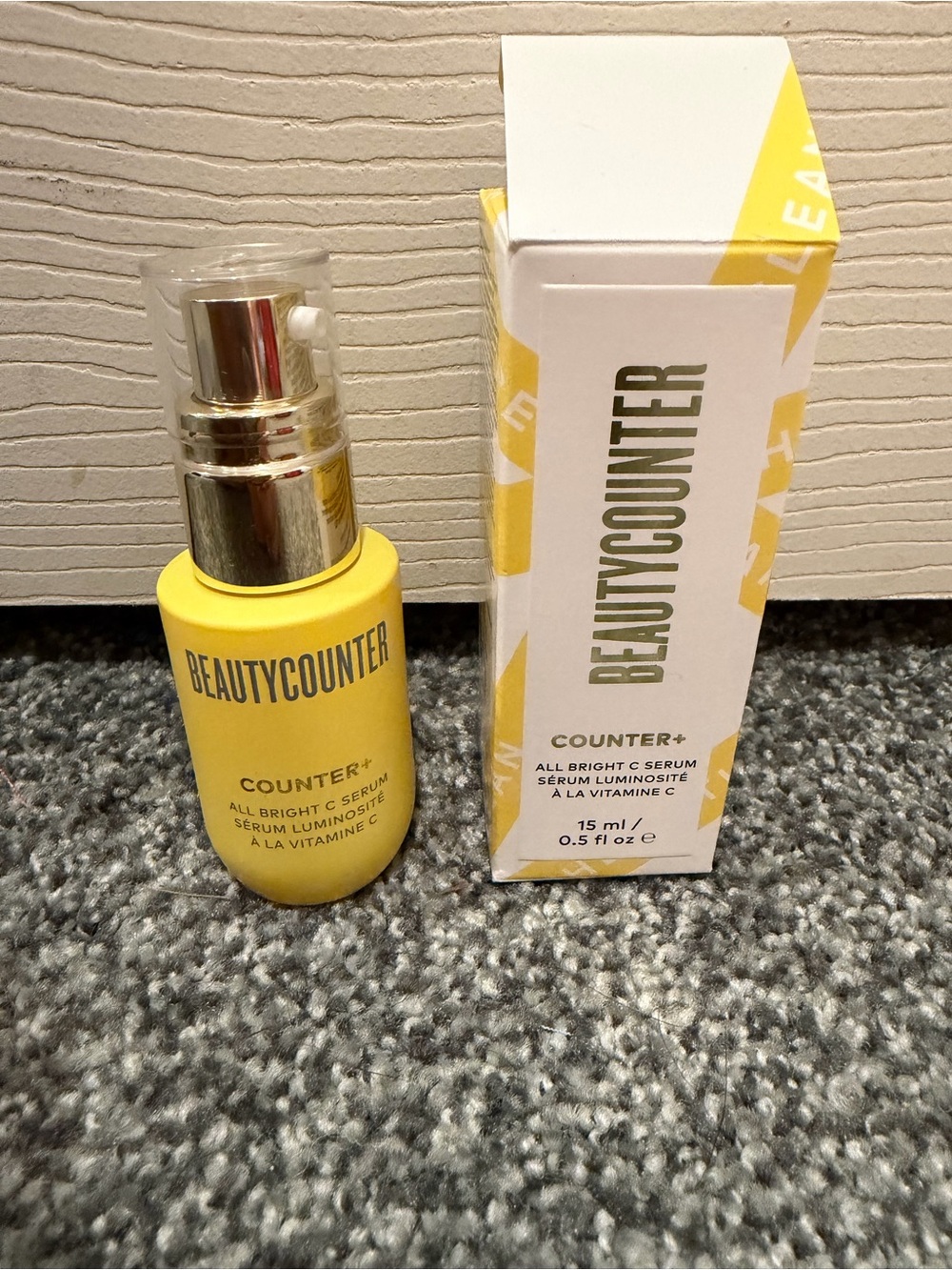 beautycounter Counter+ All Bright C Serum new with box